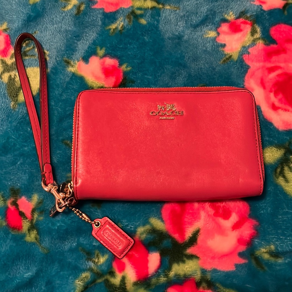 Coach wristlet